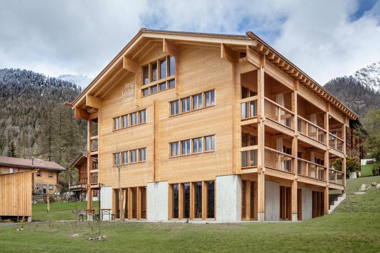 Berglodge Goms Münster Exteriör bild
