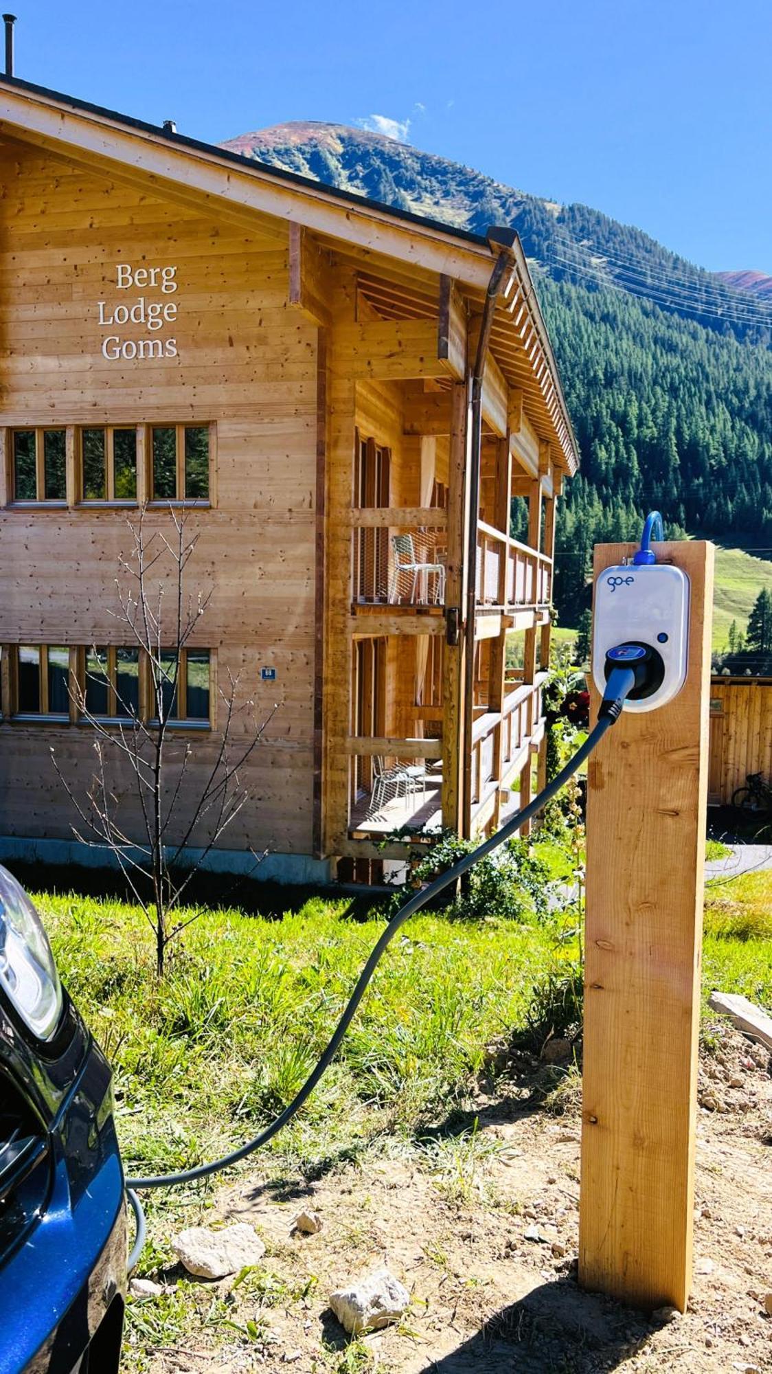 Berglodge Goms Münster Exteriör bild